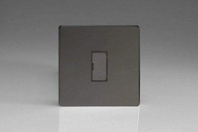 Varilight 13A Unswitched Fused Spur With Metal Inserts Iridium Xdi6Uds from B&Q