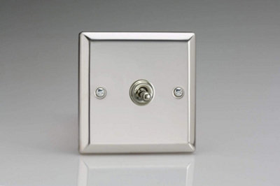 Varilight Xct7 Toggle Switches Chrome Mirror Chrome from B&Q
