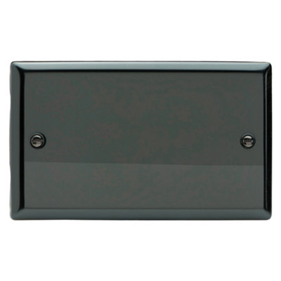 Varilight Double Blank PlateClassic IridiumXidb from B&Q