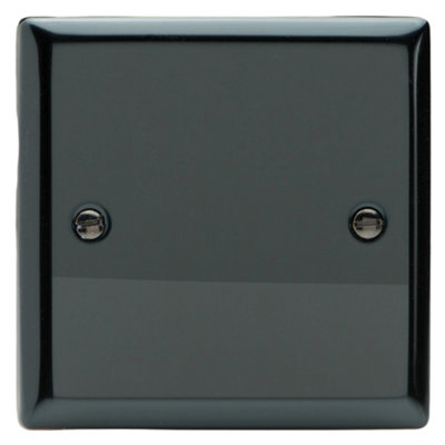Varilight Single Blank PlateClassic IridiumXisb from B&Q