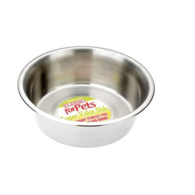 Classic Super Value Stainless Steel Dish 2800Ml from B&Q