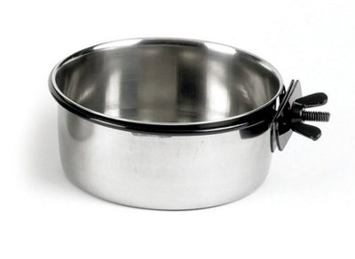 Classic Bolt Clamp S/steel Coop Cup 600Ml (125mm Dia) from B&Q