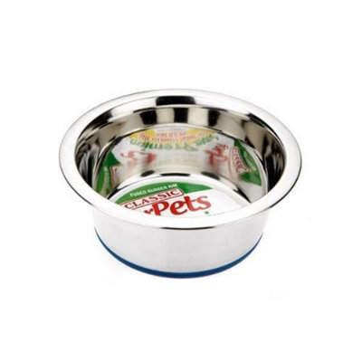 Super Prem S/steel Non Slip Dish 900Ml (170mm Dia) (Pack Of 6) from B&Q