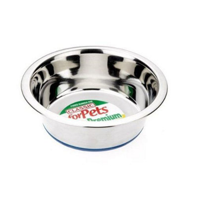 Super Prem S/steel Non Slip Dish 1600Ml (215mmdia) (Pack Of 6) from B&Q