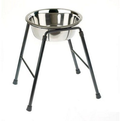 Classic High Stand Feeder Dish (1X 1600Ml) from B&Q