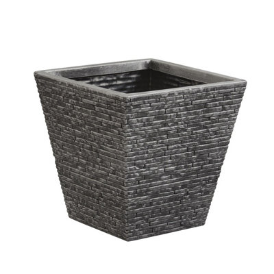 Strata Small Flared Brick Effect Planter from B&Q
