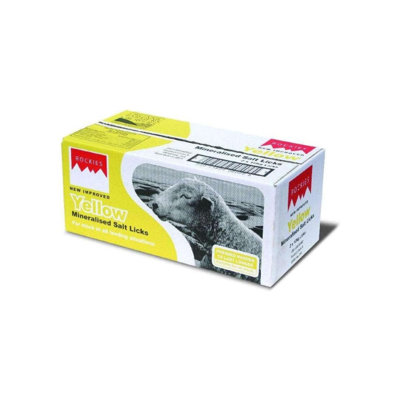  - Rockies Yellow Salt Lick   2 X 10Kg
