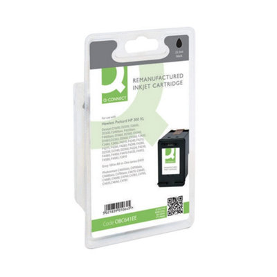 Q-Connect Hp 300Xl Remanufactured Black Inkjet Cartridge High Yield from B&Q