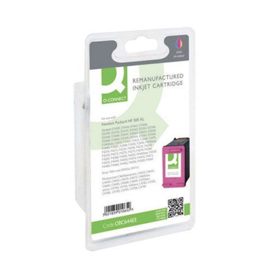 Q-Connect Hp 300Xl Remanufactured Colour Inkjet Cartridge High Yield from B&Q