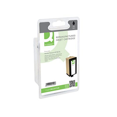 Q-Connect Hp 920Xl Remanufactured Black Inkjet Cartridge High Yield Cd975Ae from B&Q