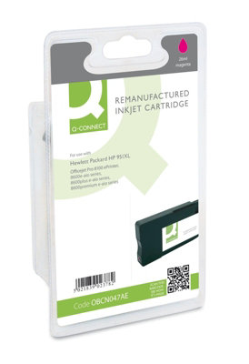 Q-Connect Hp 951Xl Remanufactured Magenta Inkjet Cartridge High Yield from B&Q