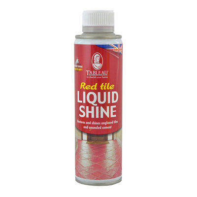 Tableau Red Tile Liquid Shine 250Ml from B&Q