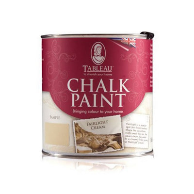 B&Q -  Chalk Paint Fairlight Cream 1 Litre