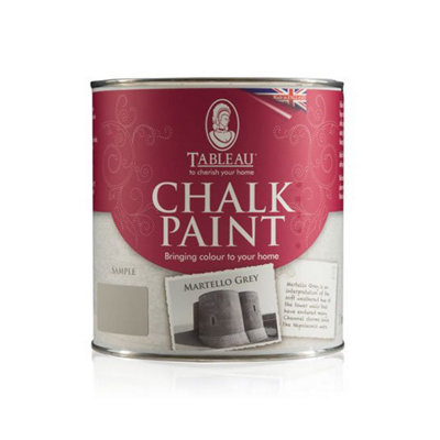 B&Q -  Chalk Paint Martello Grey 1 Litre