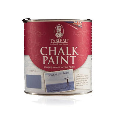 B&Q -  Chalk Paint Sovereign Blue 1 Litre
