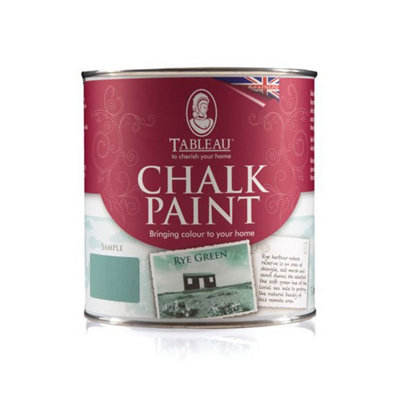 B&Q -  Chalk Paint Rye Green 500Ml