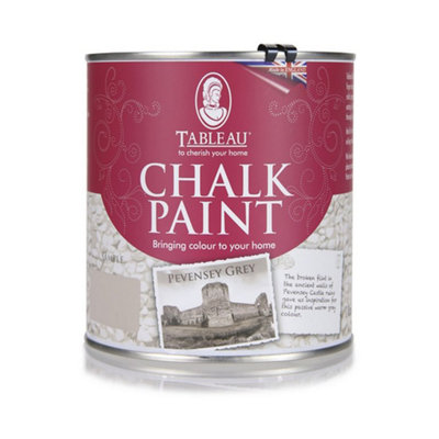 B&Q -  Chalk Paint Pevensey Grey 500Ml
