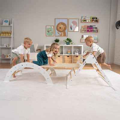 TP Toys Tp Active-Tots Pikler Style Folding Wooden SlideFsc Certified from B&Q