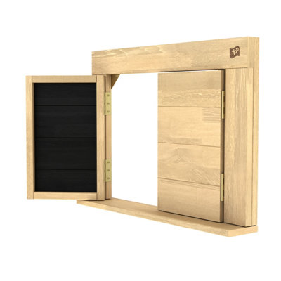 TP Toys Tp Shutters Cottage Playhouse AccessoryFsc Certified from B&Q
