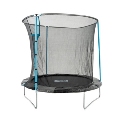 TP Toys Tp Up 8 Ft Outdoor Trampoline With Igloo Zip-Free Door & Safety Enclosure from B&Q