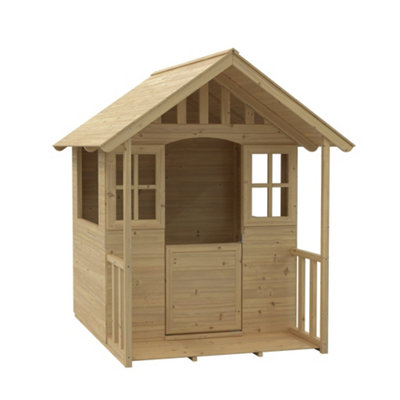 Tp Toys Clover Cottage Wooden Playhouse - Fsc Certified