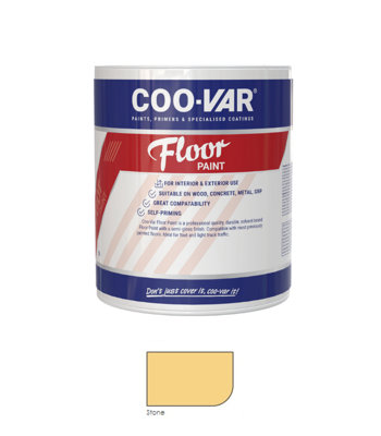Coovar Floor PaintStone5 Litre from B&Q