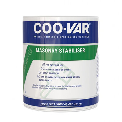 Coovar Masonry Stabiliser Clear1 Litre from B&Q
