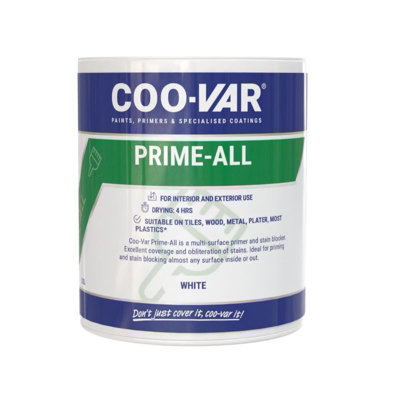 Coovar Prime All Multi Surface Primer1 Litre from B&Q
