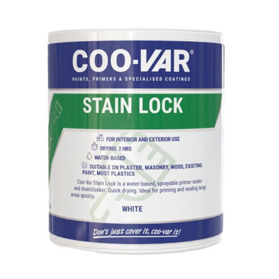 Coovar Stain Lock Water Based Primer500Ml from B&Q