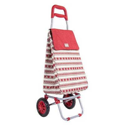 Sabichi Home Bistro 40L Shopping Trolley With Thermal InsulationRed/brown from B&Q