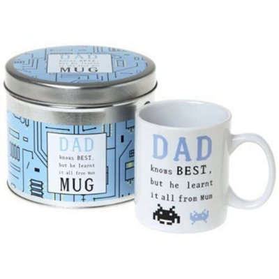 Me To You Dad Mug And TinGift Father's Day Birthday Any Occasion from B&Q