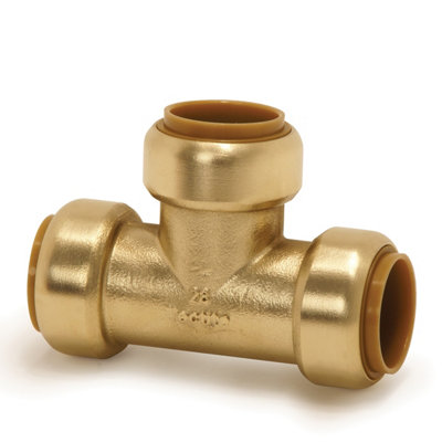 Pegler Vsh Tectite Classic Push-Fit Reducing Tee 22mm 45676 from B&Q