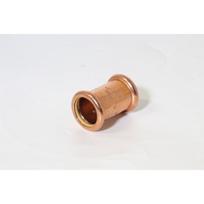 Vis Express Pegler Vsh Xpress Copper Press Fit Gas Coupling 22mm Sg1 39701 from B&Q