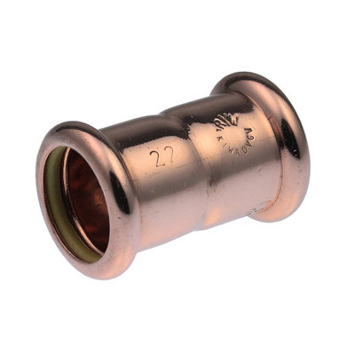 Vis Express Pegler Vsh Xpress Copper Press Fit Gas Coupling 28mm Sg1 39702. from B&Q