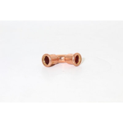 Vis Express Pegler Vsh Xpress Copper Press Fit Gas Elbow 15mm Sg12 39780 from B&Q
