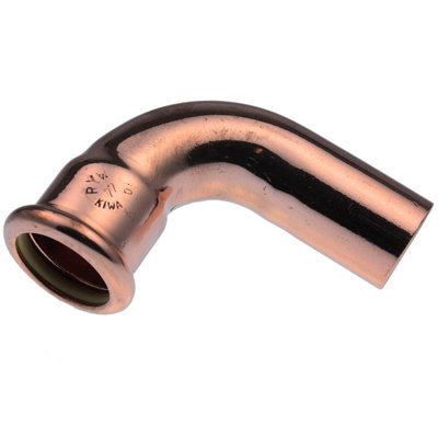 Vis Express Pegler Vsh Xpress Copper Press Fit Gas Street Elbow 15mm Sg12S 39790. from B&Q