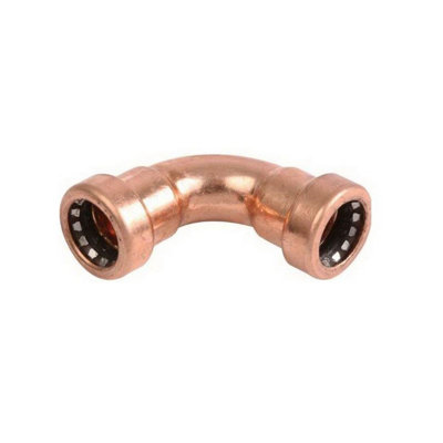 Pegler Vsh Tectite Sprint Push-Fit Elbow 15mm 75531 from B&Q