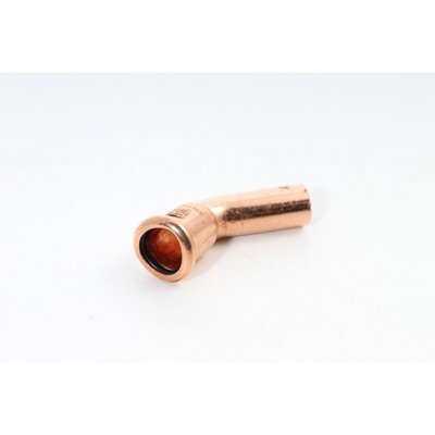 Vis Express Pegler Vsh Xpress Copper Press Fit Obtuse Street Elbow 15mm S21S 38404 from B&Q