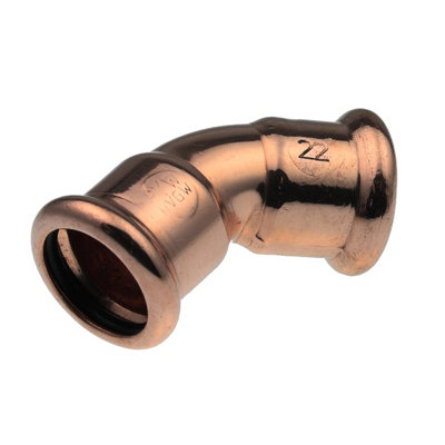 Vis Express Pegler Vsh Xpress Copper Press Fit Obtuse Elbow 28mm S21 38414 from B&Q