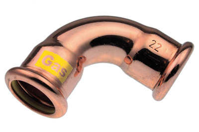 Vis Express Vsh Xpress Copper Gas Elbow 35mm Sg12 39783 from B&Q