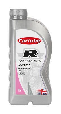 12X Carlube Engine Oil 1L Triple R 0W20 Api Sp Fully Synthetic 1 Litre R-Tec 6 from B&Q