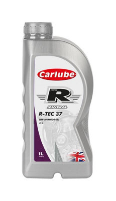12X Carlube Engine Oil 1L Triple R 20W50 Api Sl Mineral 1 Litre R-Tec 37 Kcf001 from B&Q