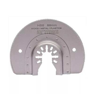 Armeg Mtbhrbim 88mm Radial Hss Multi Tool Blade from B&Q