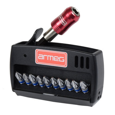 Armeg Sdbset11Pz2 11 Piece Pz2 Screwdriver Bit Set from B&Q