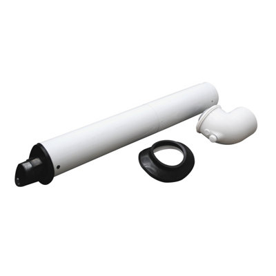 Ideal Horizontal Boiler Flue Terminal Kit 741mm 208174 from B&Q