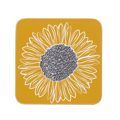 Artisan Flower 4 Pack Coasters from B&Q