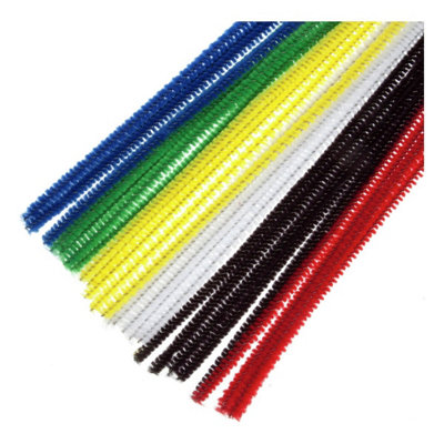 Groves Of Thames Box Chennile StemsChenilles: 6mm X 30Cm: Assorted: Pack Of 100Trimits from B&Q
