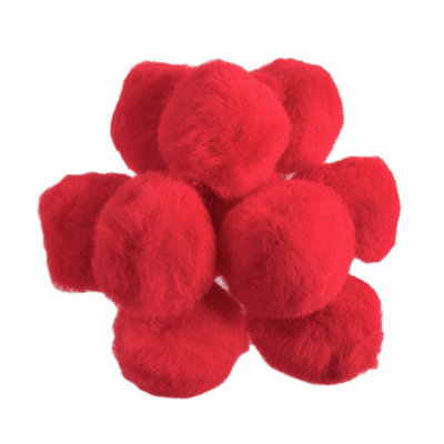 Groves Of Thames Red Pom-Poms 1-1/2In Pk50 - Pom Poms 3.5Cm: : Pack Of 50 - Trimits 3.5Cm
