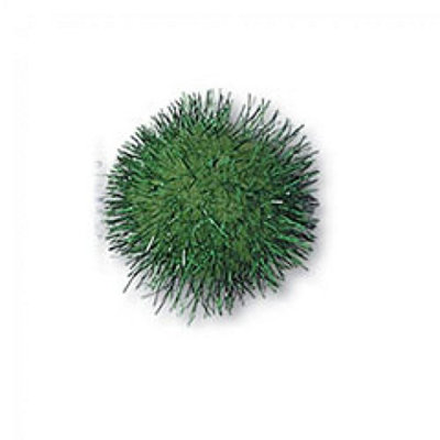 Groves Of Thames Pom-Poms 1In Pk100Pom Poms 2.5Cm: Metallic Green: Pack Of 100Trimits from B&Q