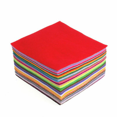 Groves Of Thames Felt Pack 42PkFelt: Acrylic: Squares: 15 X 15Cm: Mixed Colours: 42 PiecesTrimits from B&Q